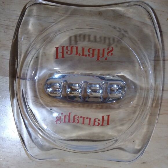 Vintage Harrah's Casino Glass Ashtray - Picture 4 of 4